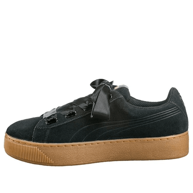 Puma Vikky Platform Ribbon Black 