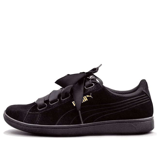 Puma Vikky Ribbon Satin Black 