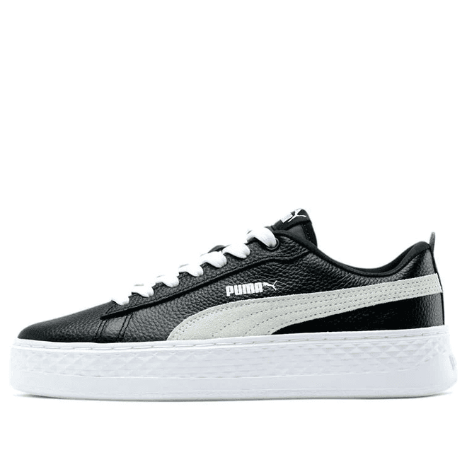 Puma Womens WMNS Smash Platform Leather '' Black