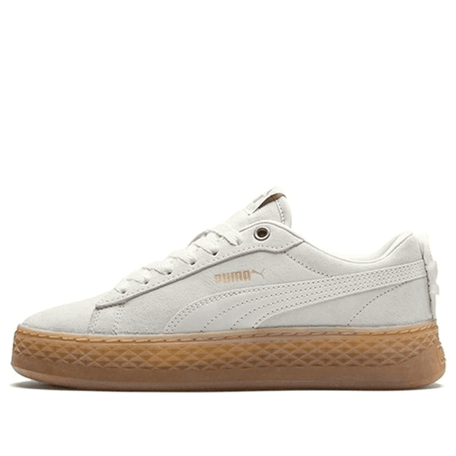 Puma Smash Platform Frill White