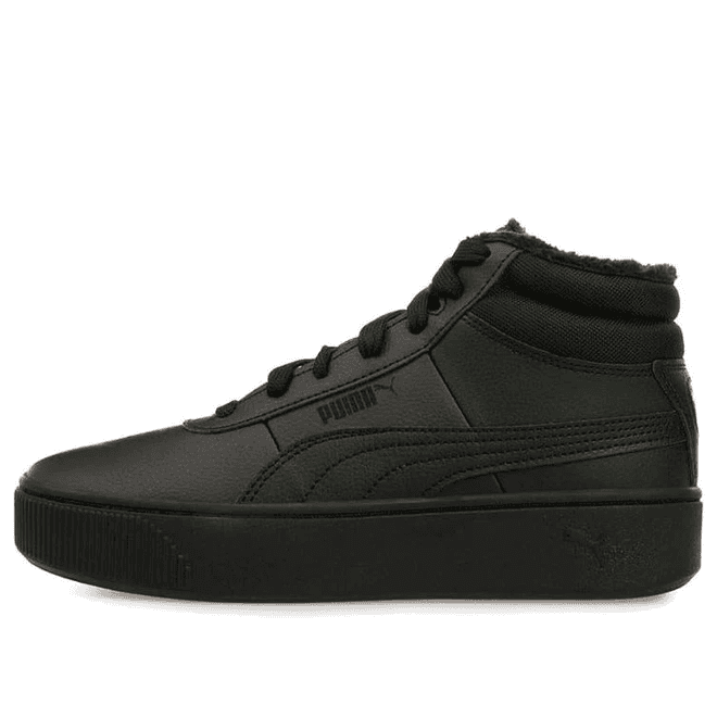 Puma Vikky Stacked Mid Wtr Black 