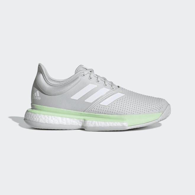 adidas Womens WMNS SoleCourt 'Glow Green' Glow Green