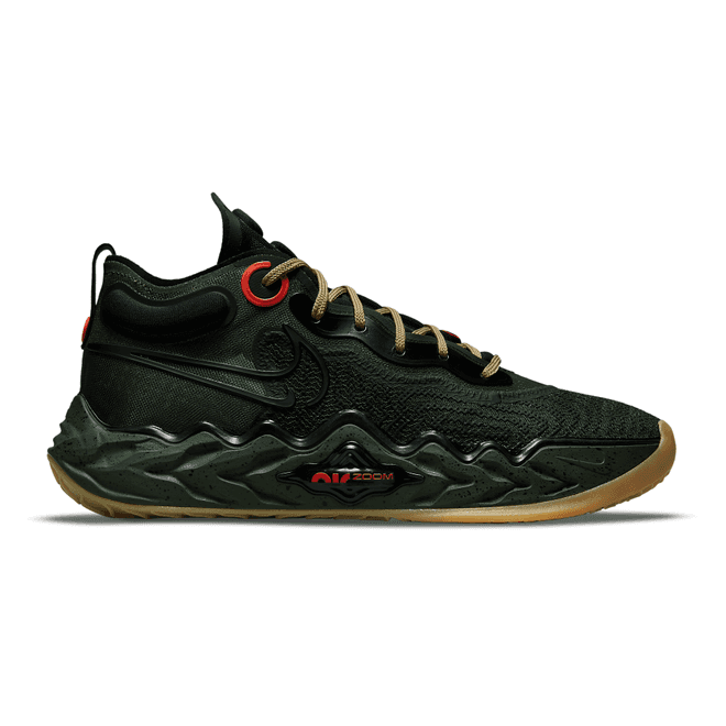 Nike Air Zoom G.T. Run Black Red Gum