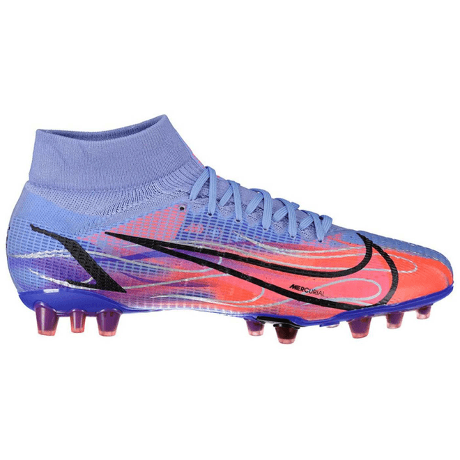 Nike Mercurial Superfly 8 FG Kylian Mbappe Flames (Purple Sole)