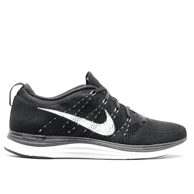 Nike Flyknit Lunar1+ 'Black White'