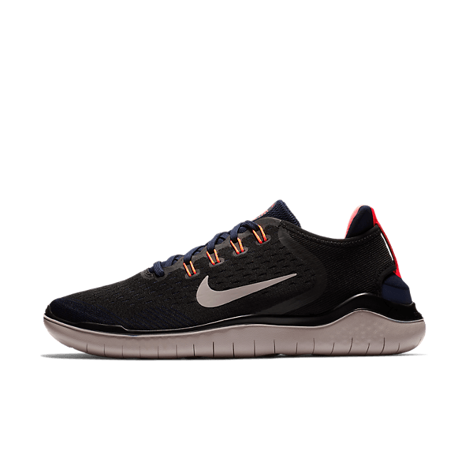 Nike Free RN 2018 'Blackened Blue Crimson'