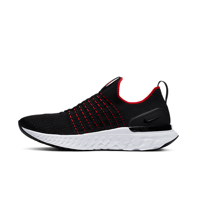 Nike React Phantom Run Flyknit 2 'Black University Red'