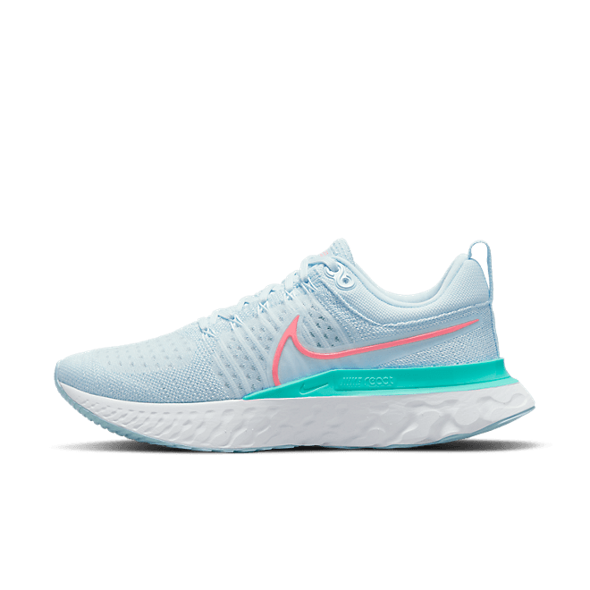 Nike Wmns React Infinity Run Flyknit 2 'Blue Tint Lava Glow'