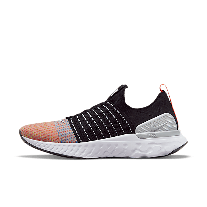 Nike React Phantom Run Flyknit 2 'Black Team Orange'