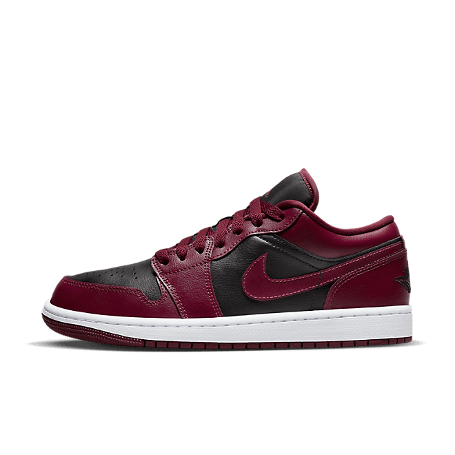 Air Jordan 1 Low WMNS 'Black Maroon'