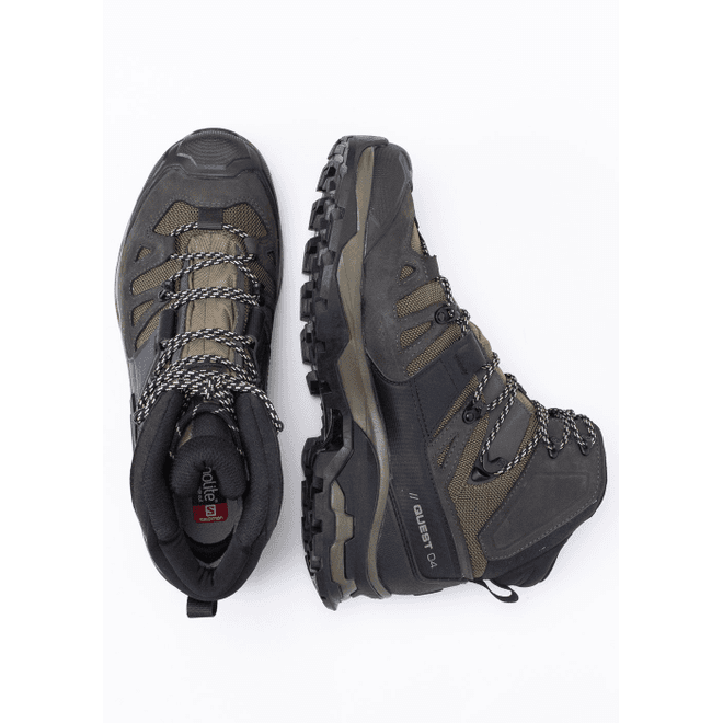 Herren Trekkingschuhe Grün Salomon QUEST 4