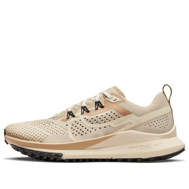 Nike Womens WMNS React Pegasus Trail 4 Beige Marathon Running 