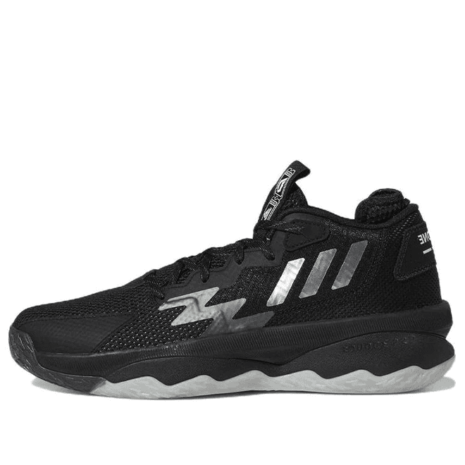 adidas Dame 8 8 Non-Slip Wear-resistant Black Silver BLACK