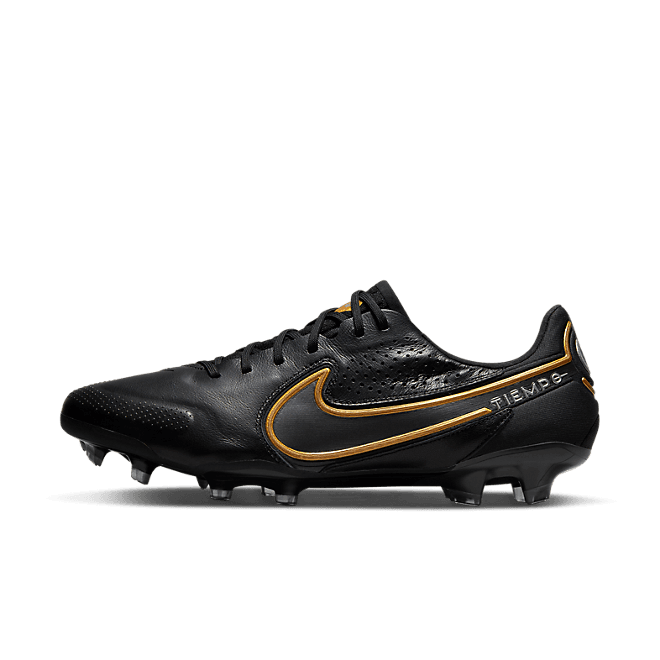 Nike Tiempo Legend 9 Elite FG 'Black Metallic Gold'