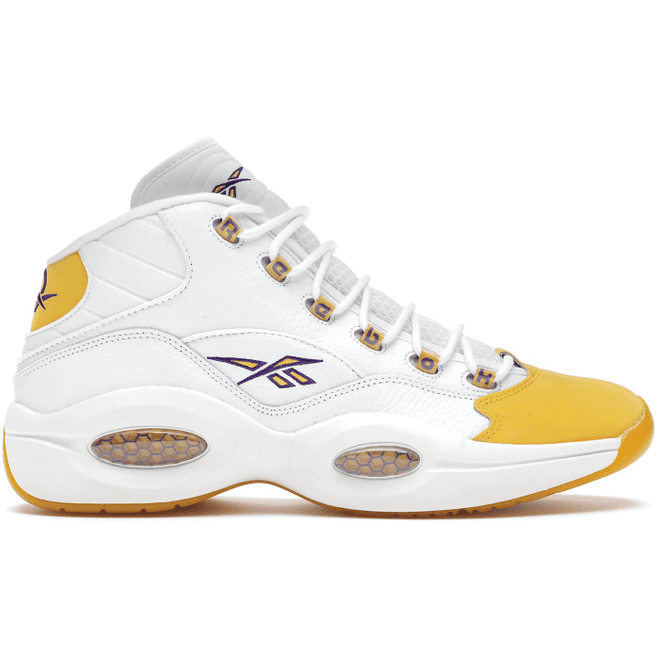 Reebok Question Mid Yellow Toe (Shoe Palace Special Box)