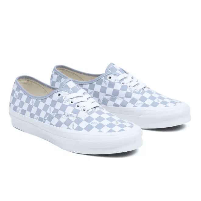 Vans Vault OG Authentic LX Checkerboard White Sky Blue