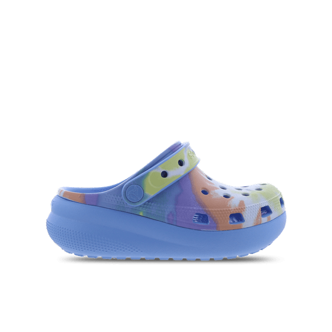 Crocs Kids Tie Dye Cutie Rubber Clogs