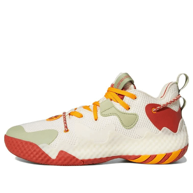 adidas Harden Vol 6 Wear-resistant Unisex Red Cream