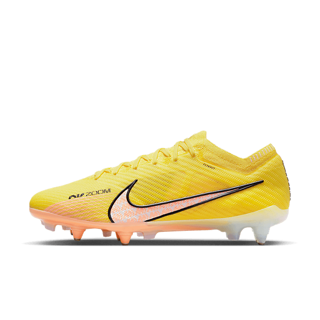 Nike Zoom Mercurial Vapor 15 Elite SG-Pro Anti-Clog Traction Yellow Strike Sunset Glow