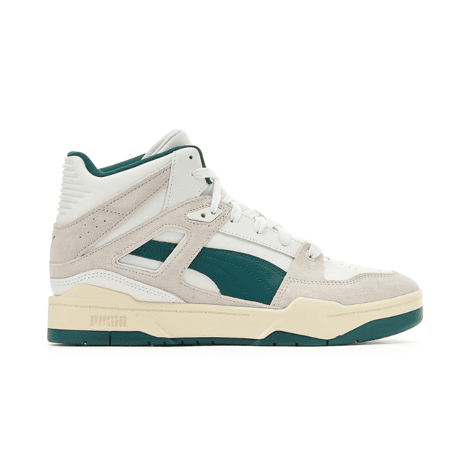 Puma Slipstream Mid Heritage White Green