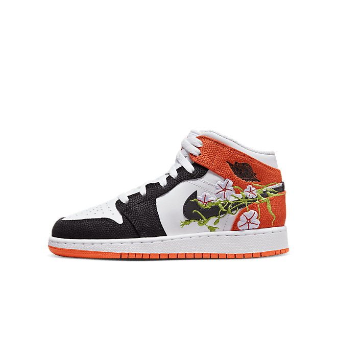 Air Jordan 1 Mid GS 'Basketball Blossom'