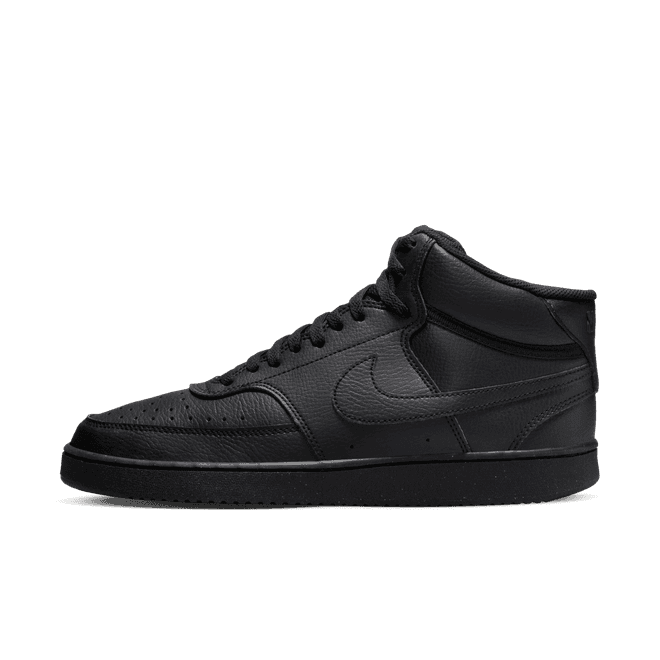 Nike Court Vision Mid Next Nature Triple Black