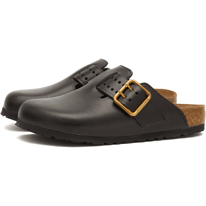 Birkenstock Boston Bold Leather Black