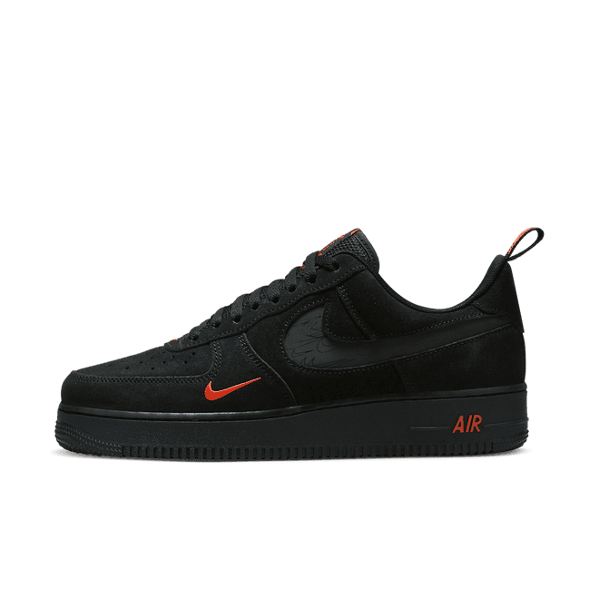 Nike Air Force 1 '07 LV8 'Black Light Crimson'