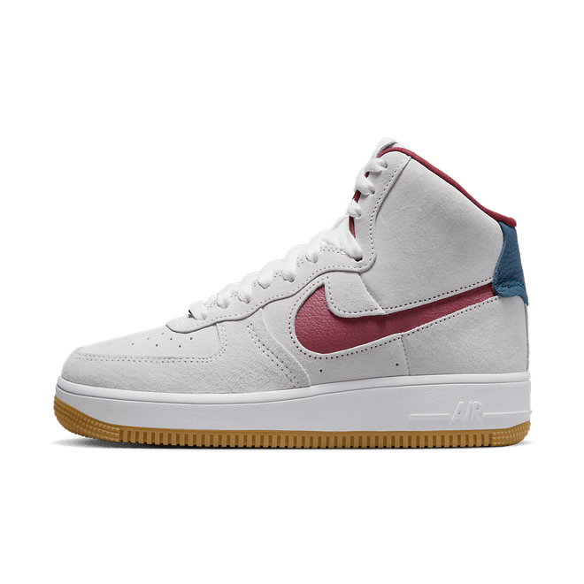 Nike W Air Force 1 Sculpt Summit White/ Team Red-Valerian Blue