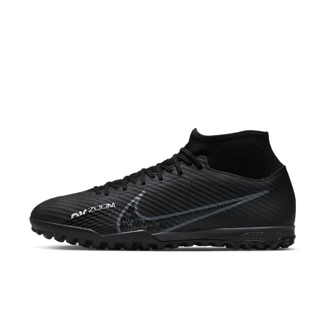 Nike Zoom Mercurial Superfly 9 Academy TF 'Black Dark Smoke Grey'