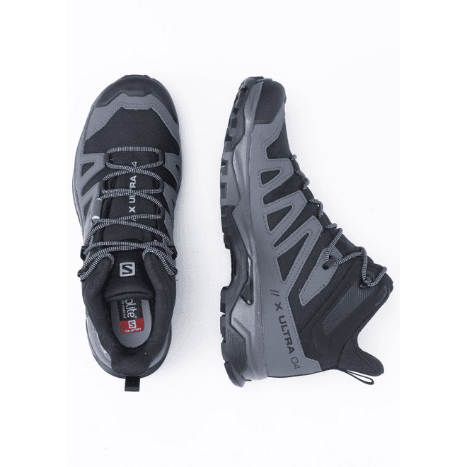 Herren Trekkingschuhe Schwarz SALOMON X ULTRA 4 MID GTX