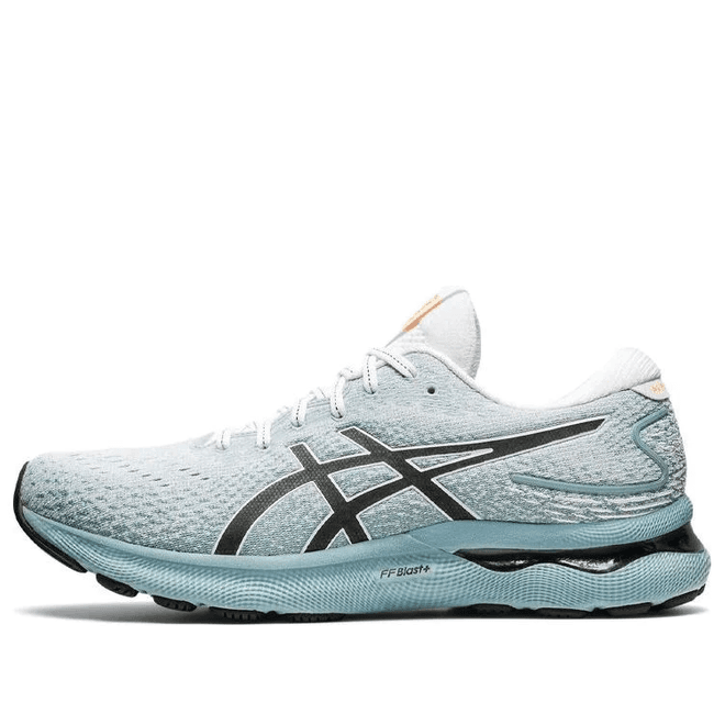 ASICS Gel-Nimbus 24 Cozy Wear-resistant White Marathon Running 