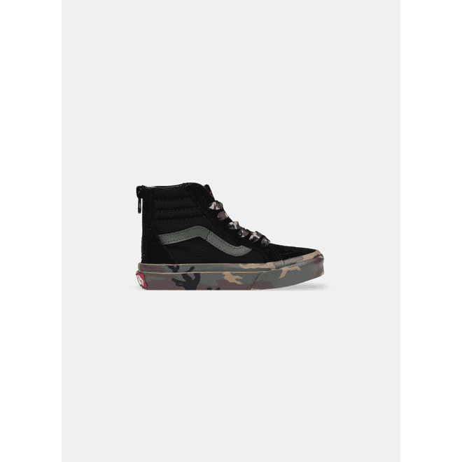 Vans Sk8-Hi Zip Camo Sidewall Black PS