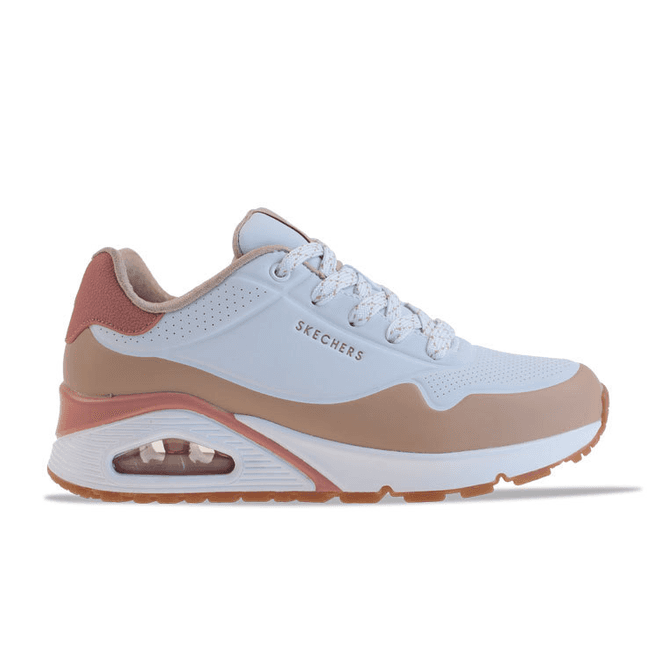 Skechers Uno 'White & Pink'