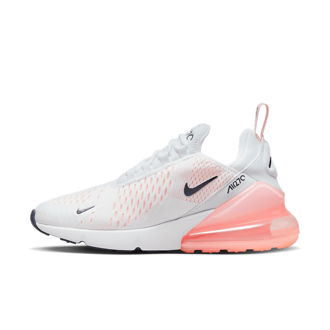 Nike Womens Air Max 270 ESS White Pink Athletic