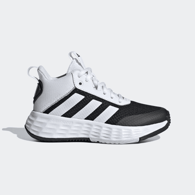 Kids adidas Ownthegame 2.0 PS White Black Basketball 