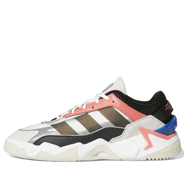 adidas originals Niteball 2.0 White Blck Pink Athletic 