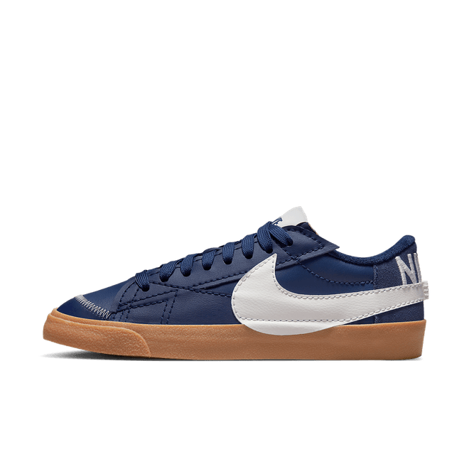 Nike Blazer Low '77 Jumbo Midnight Navy/ Sail-Gum Med Brown