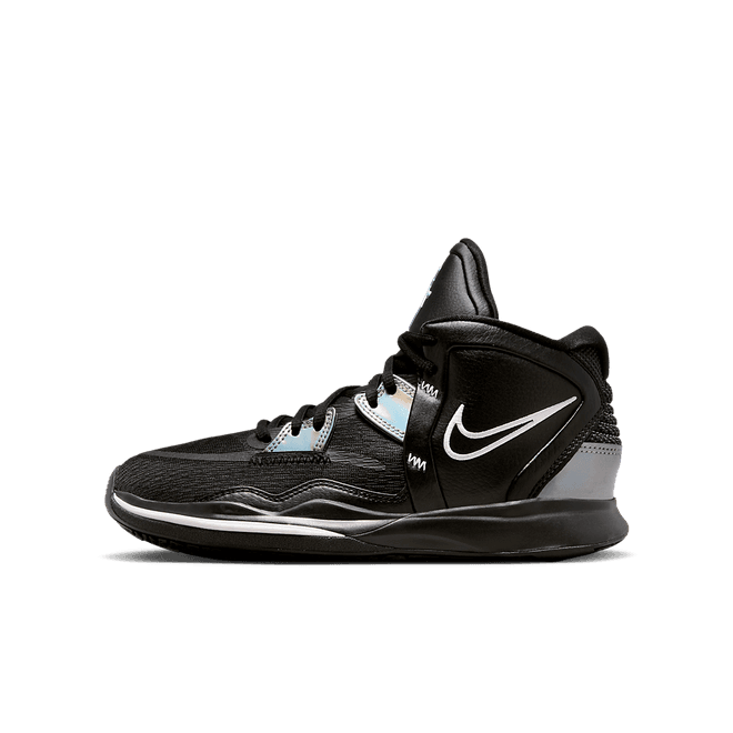 Nike Kyrie 8 Infinity GS 'Black Metallic Silver'