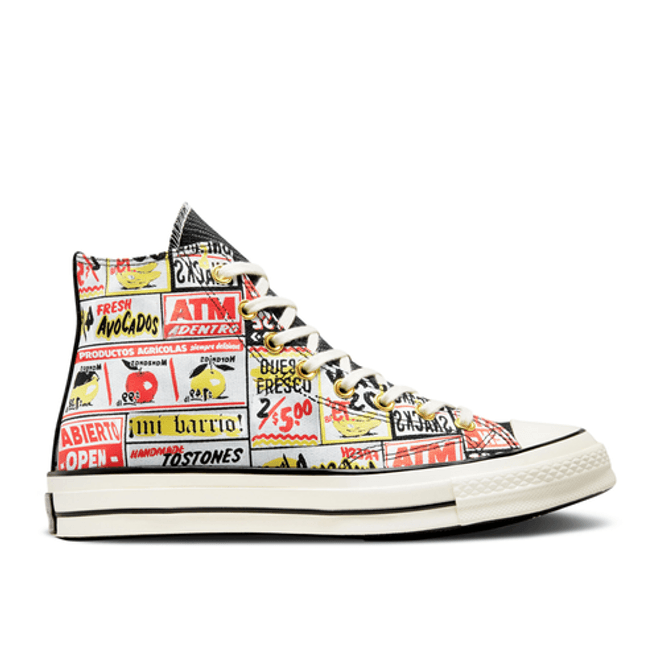 Converse Unisex Chuck Taylor All Star 1970s Mi Gente ComfortableCanvas 