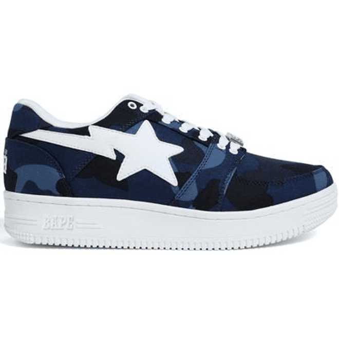 A Bathing Ape Bape Sta Low Camo Navy