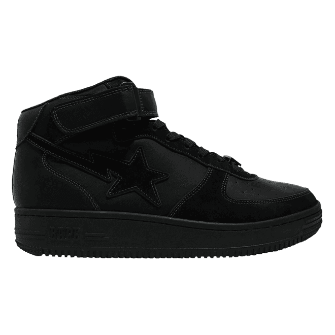 A Bathing Ape Bape Sta Mid Black