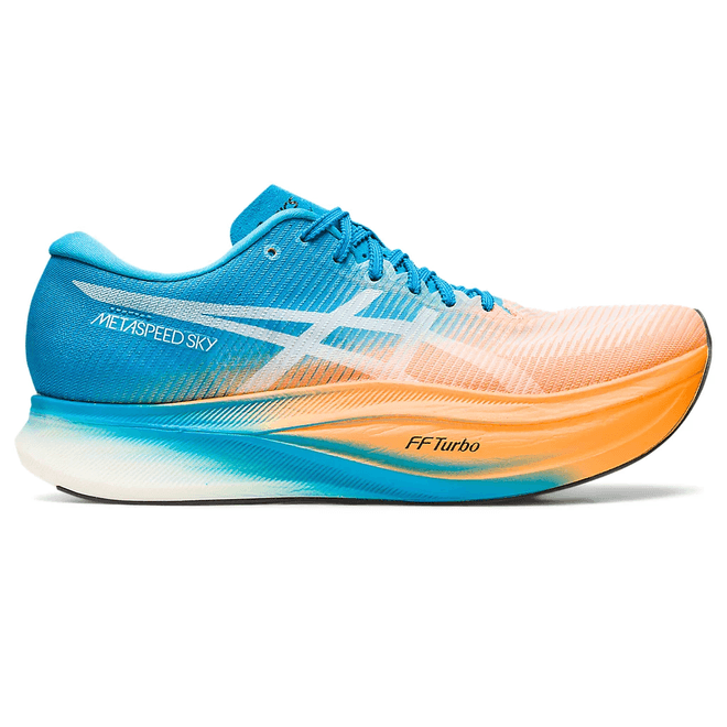 ASICS Metaspeed Sky+ Orange Pop Island Blue