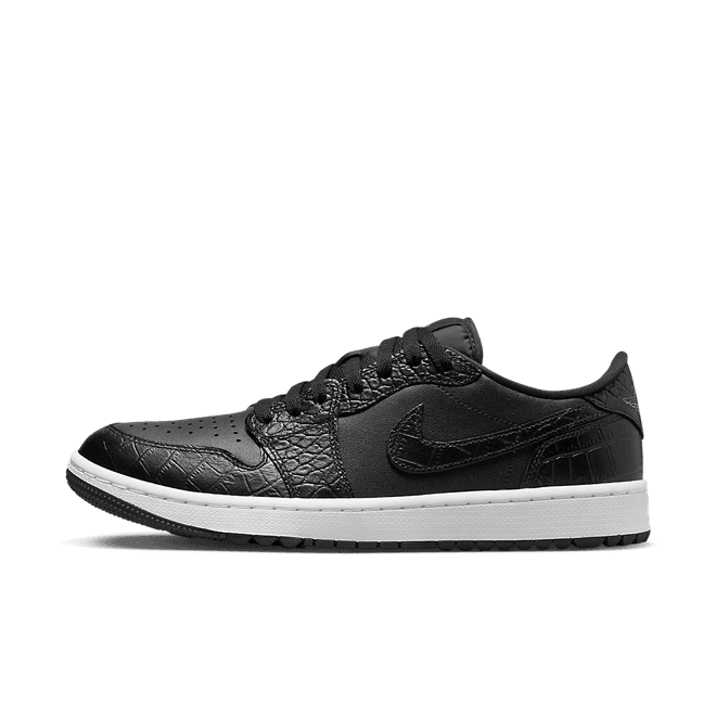 Air Jordan 1 Retro Low Golf Black Croc