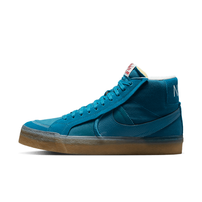 Nike SB ZOOM BLAZER MID PREMIUM GREEN ABYSS PHANTOM