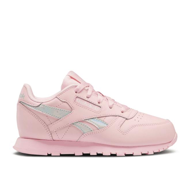 Reebok Classic Leather Little Kid 'Pink Glow Iridescent'