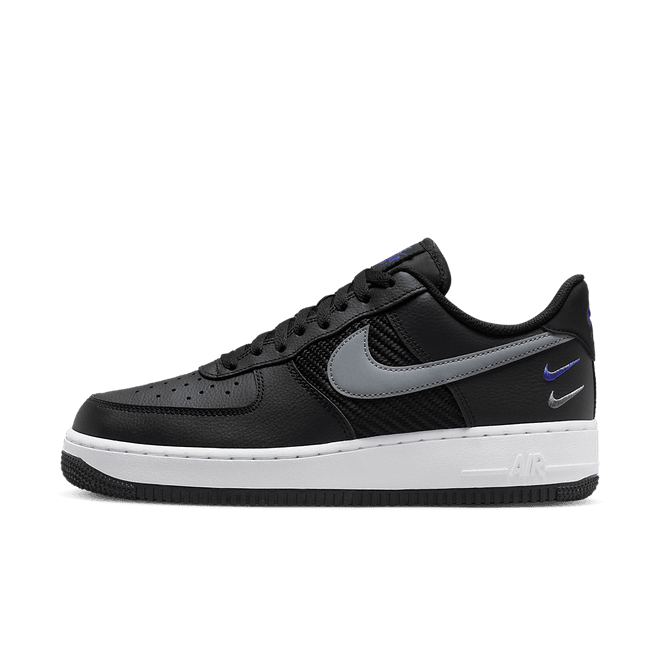 Nike Air Force 1 '07 Triple Swoosh Black'