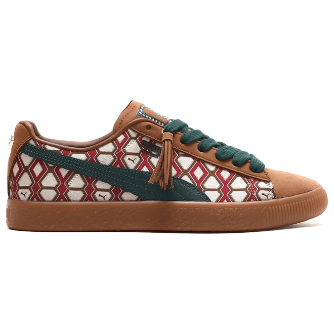 Puma Clyde Tassle Dapper Dan Frair Brown