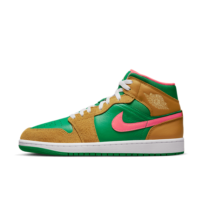 Air Jordan 1 Mid 'Lucky Green'