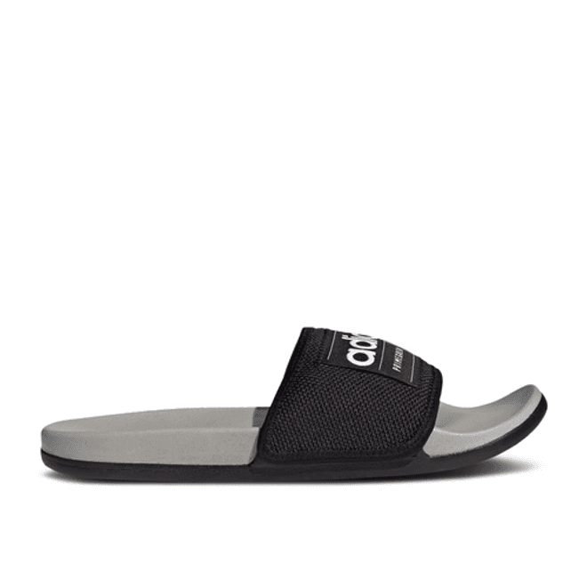 adidas Adilette Slide 'Black Grey'